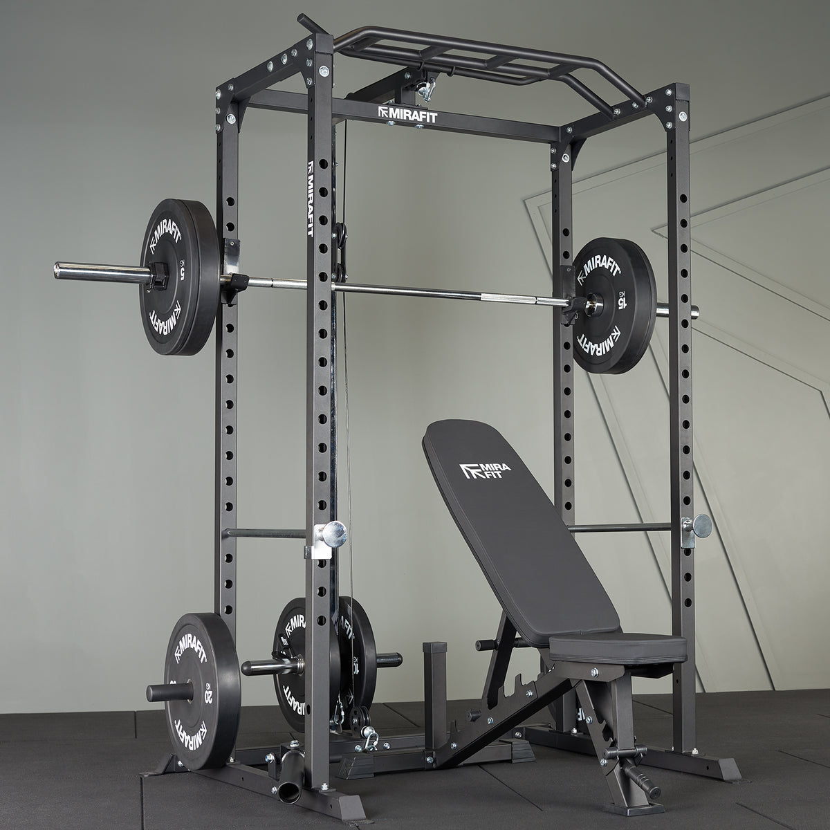 Mirafit Home Gym Rack Package