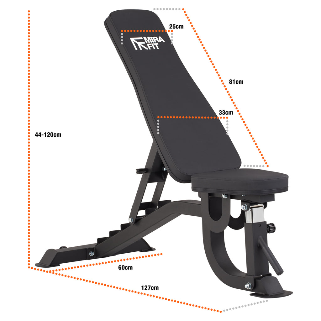 Mirafit M150 Adjustable Weight Bench