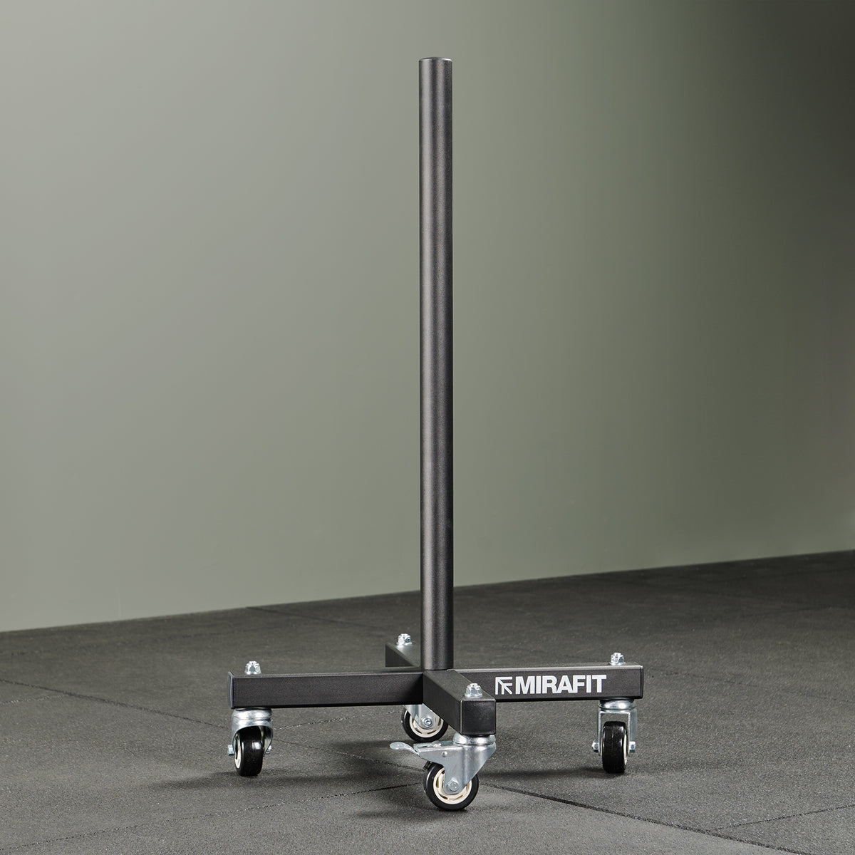Mirafit Bumper Plate Stacker Trolley