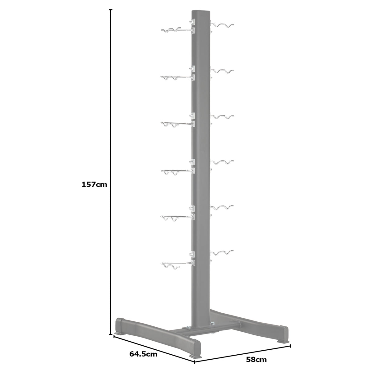 Mirafit Cable Attachment Storage Rack