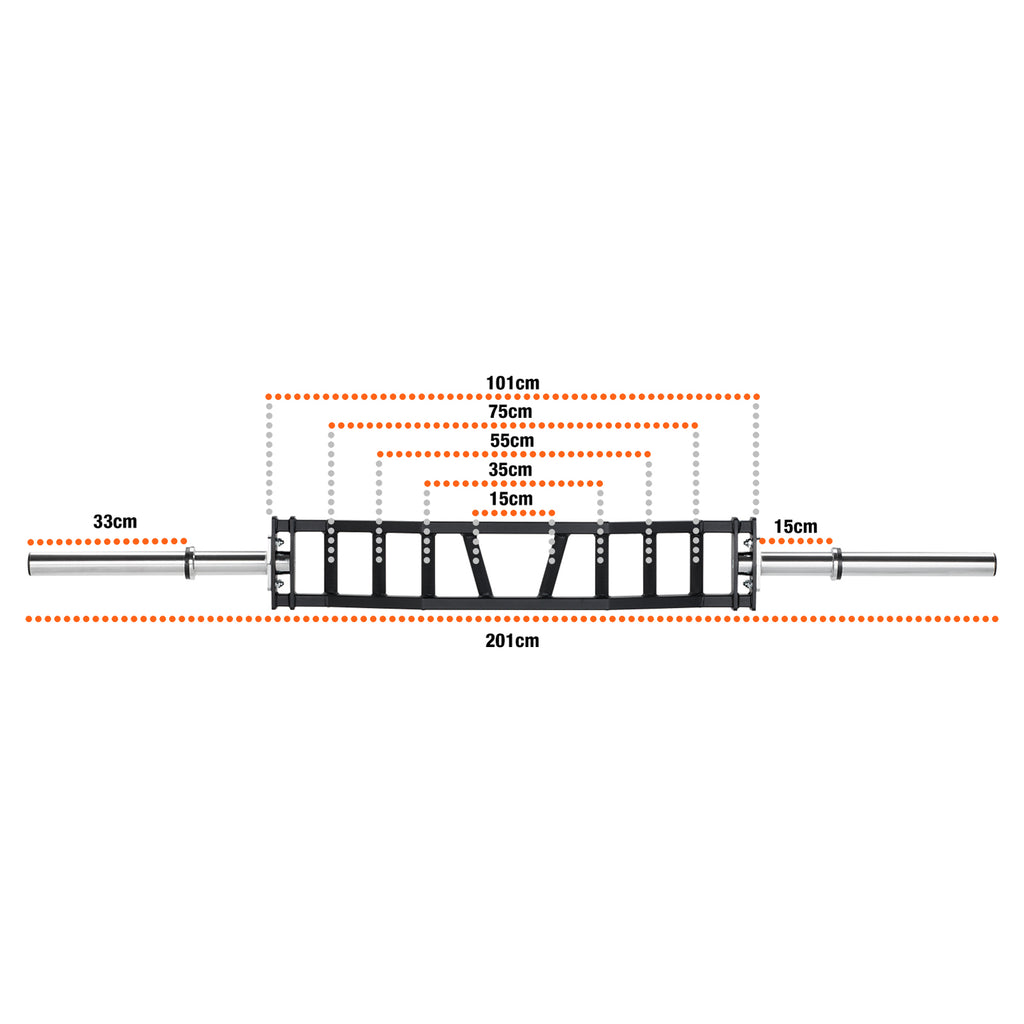 Mirafit Cambered Olympische Zwitserse Bar