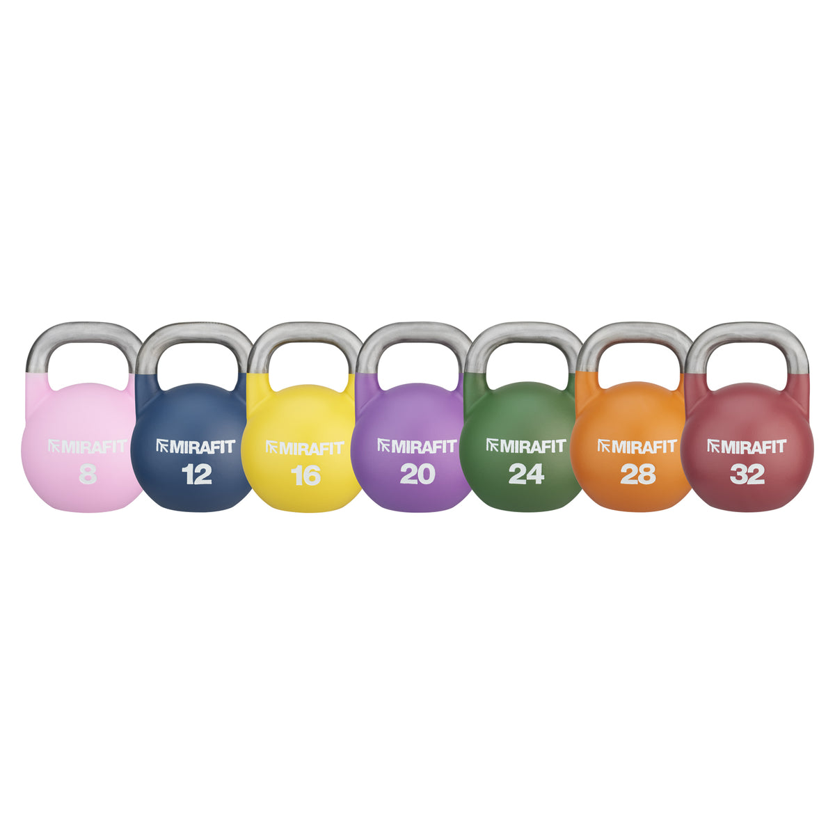 Mirafit Colour Competition Kettlebells