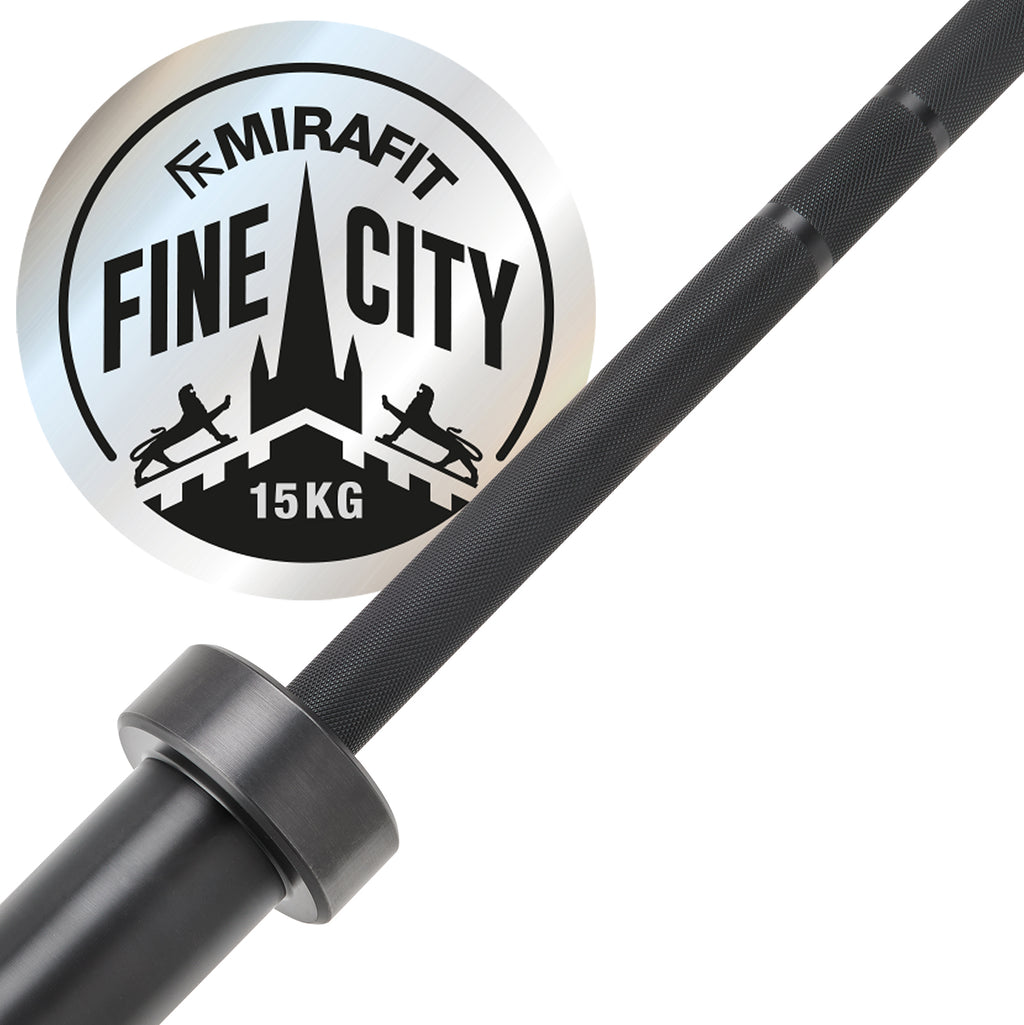 Mirafit Fine City 15 kg halterstang