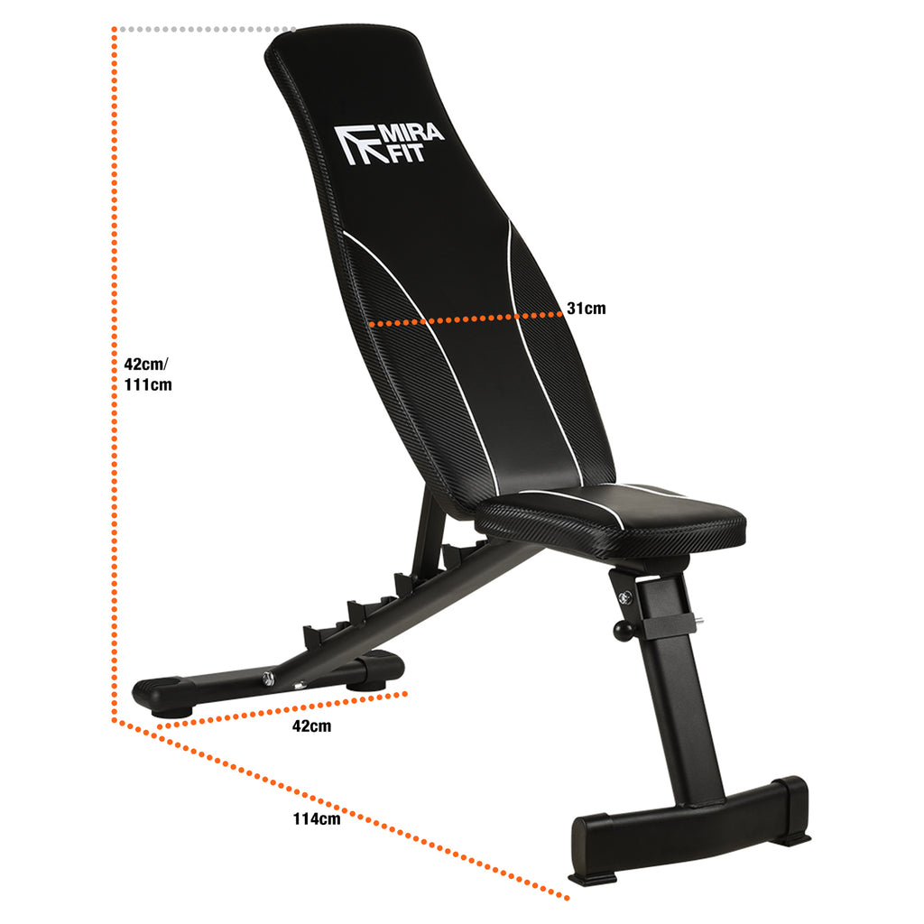 Mirafit Opvouwbare Trainingsbank