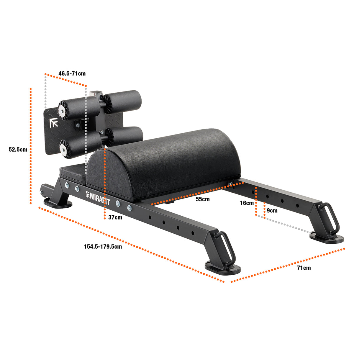Mirafit GHD & Hip Thrust Bench