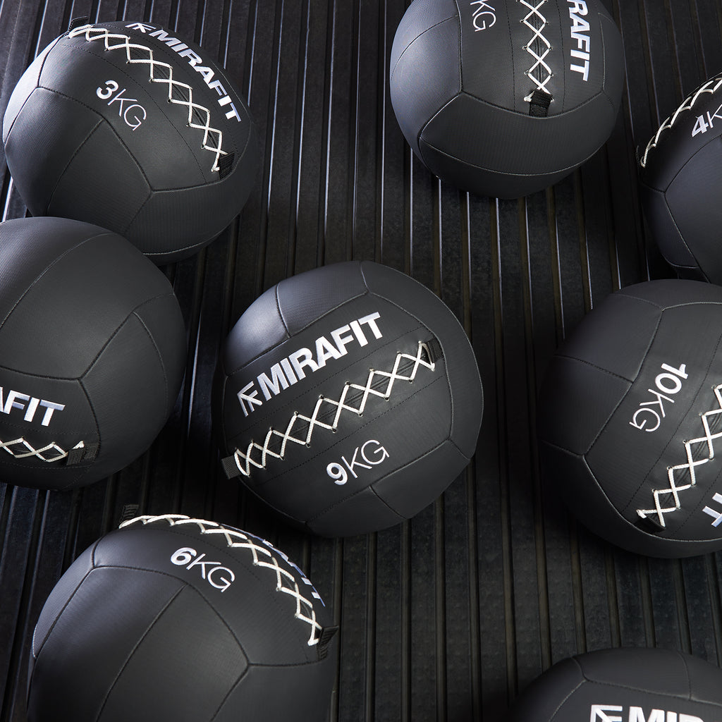 Mirafit Stitched Medicine Wall Ball