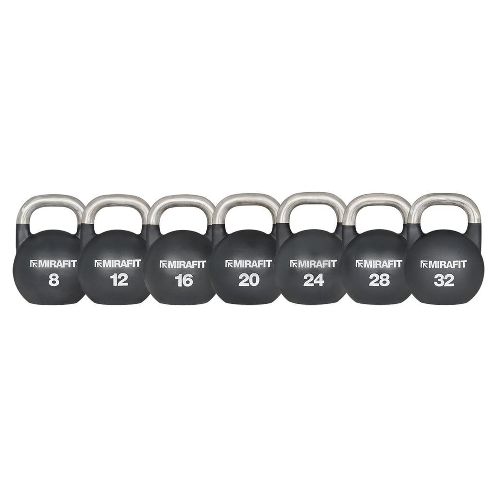 Mirafit Black Competition Kettlebells