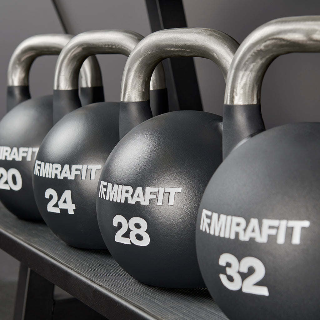 Mirafit Black Competition Kettlebells