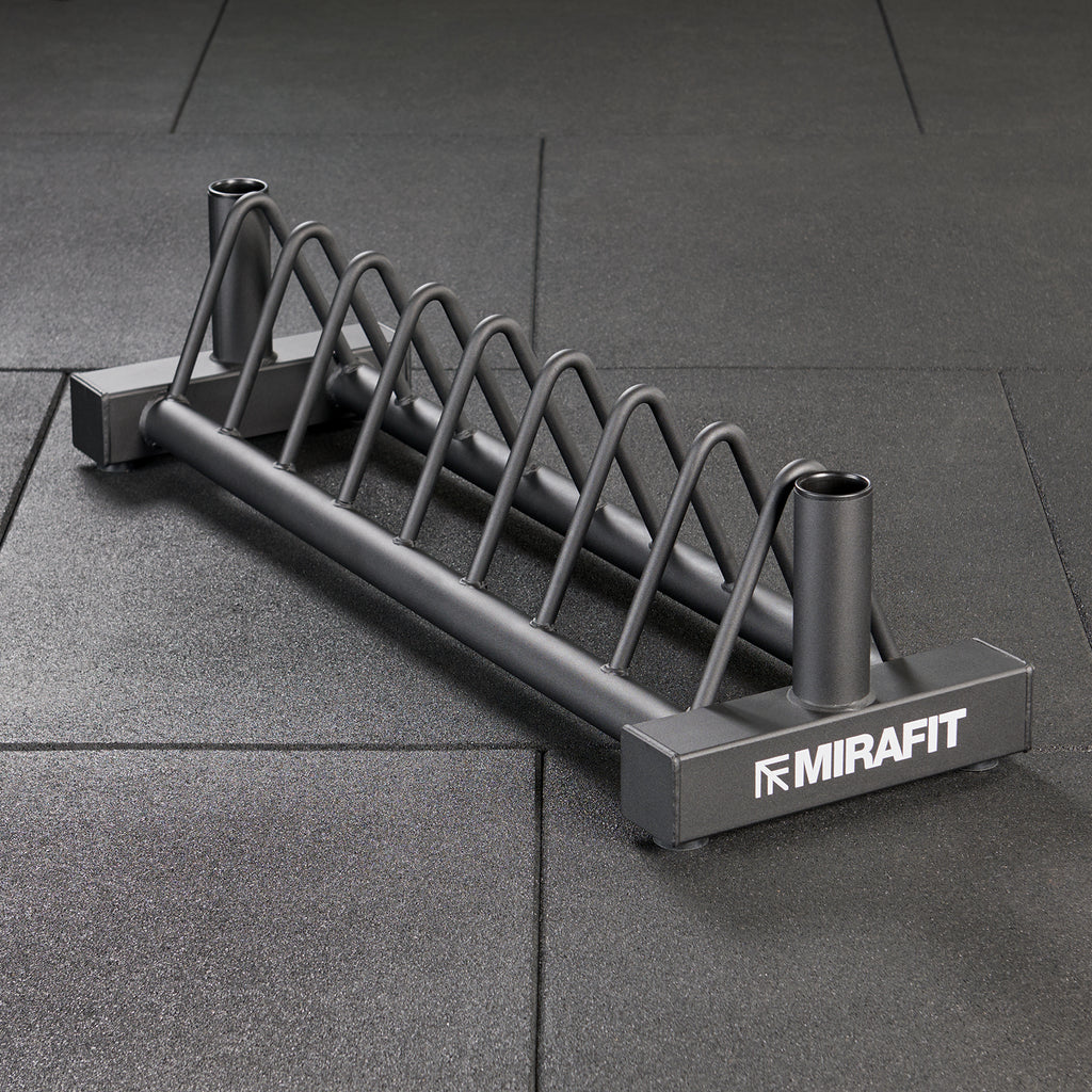 Mirafit Horizontal Plate Rack & Bar Stand