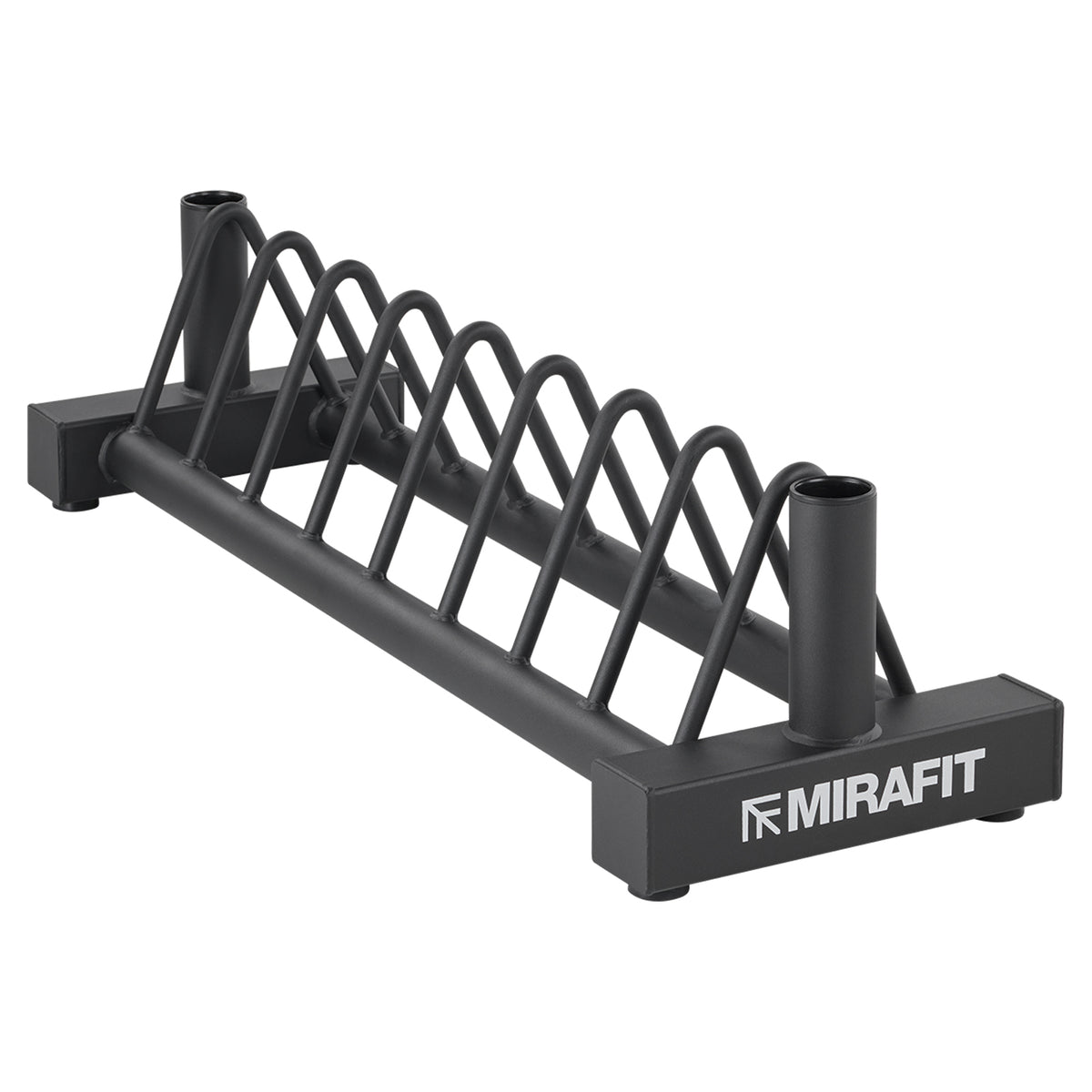 Mirafit Horizontal Plate Rack & Bar Stand
