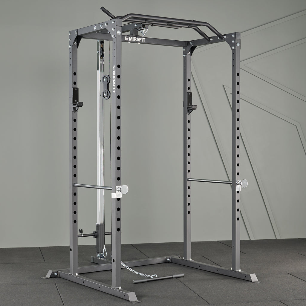 Mirafit M100 Power Rack with Cable System