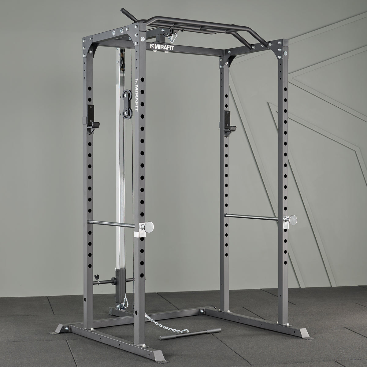 Mirafit M100 Power Rack Cable Pulley System