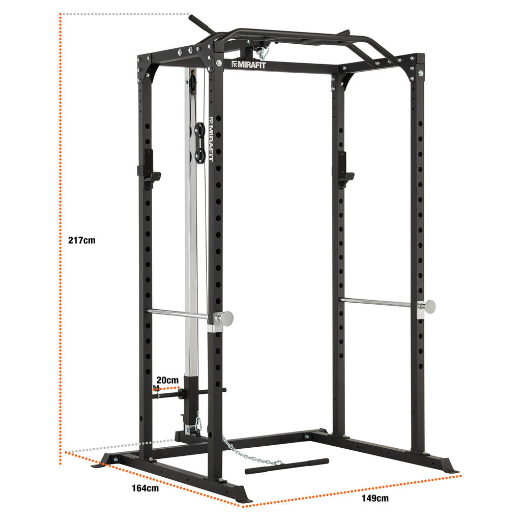 Mirafit Home Gym Rack Package