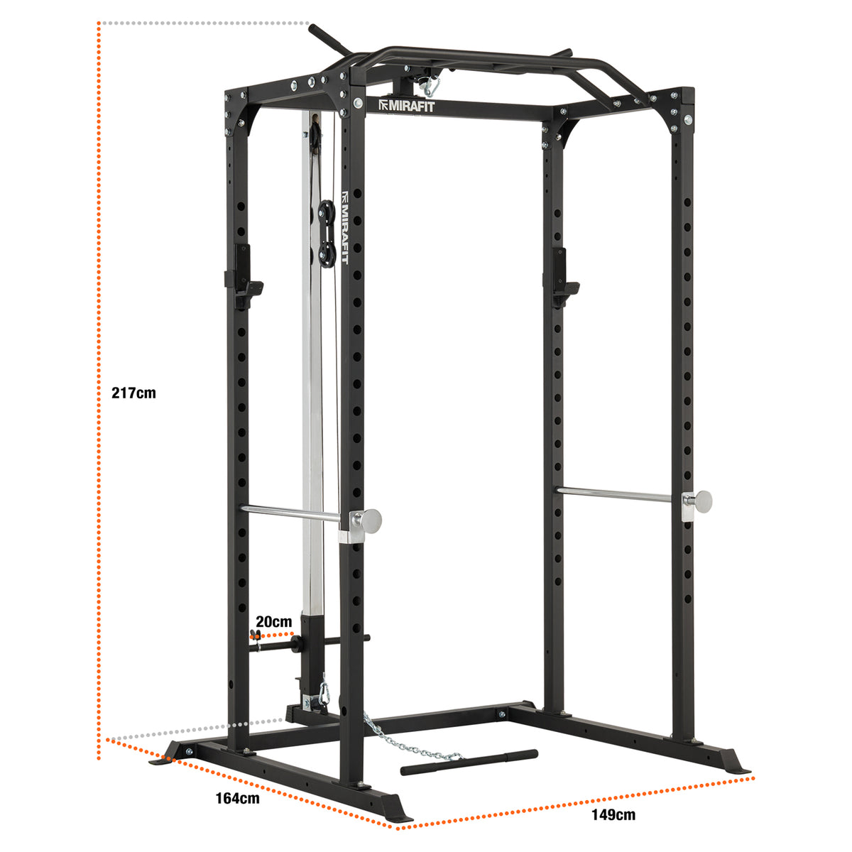 Mirafit Home Gym Rack Package