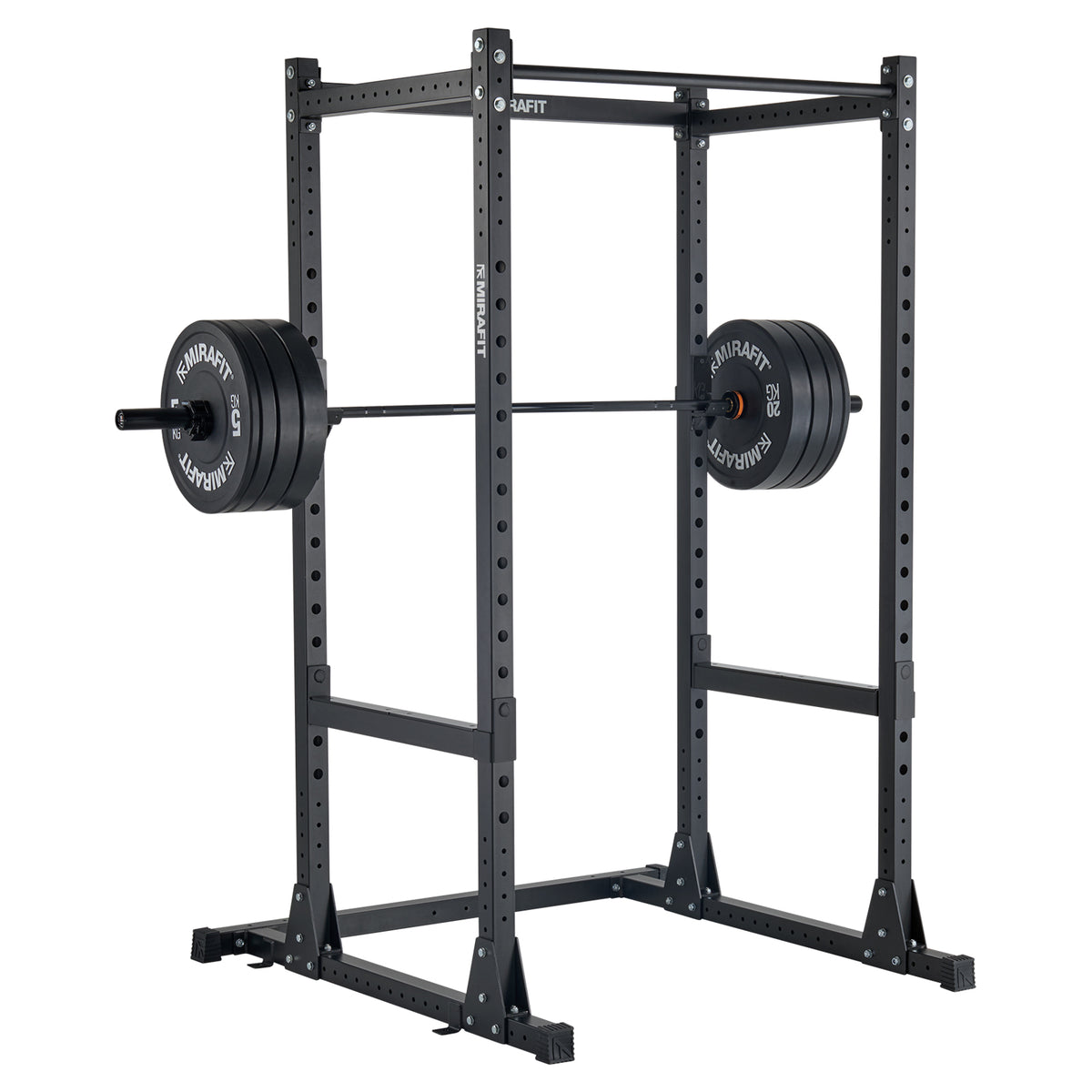 Mirafit M200/M200S Power Rack With Barbell and Weights Set