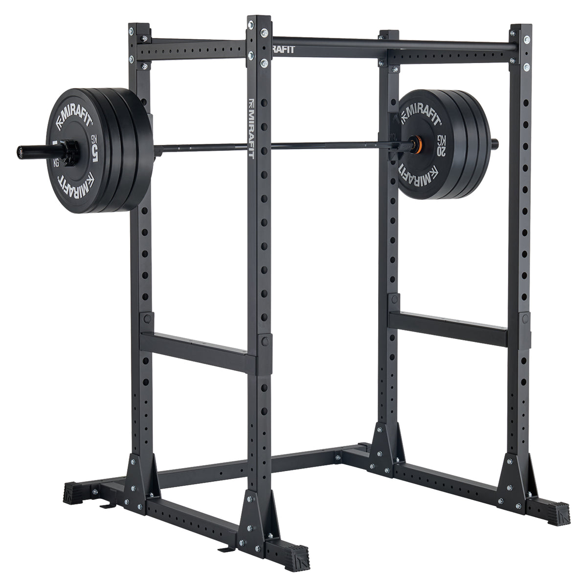 Mirafit M200/M200S Power Rack With Barbell and Weights Set