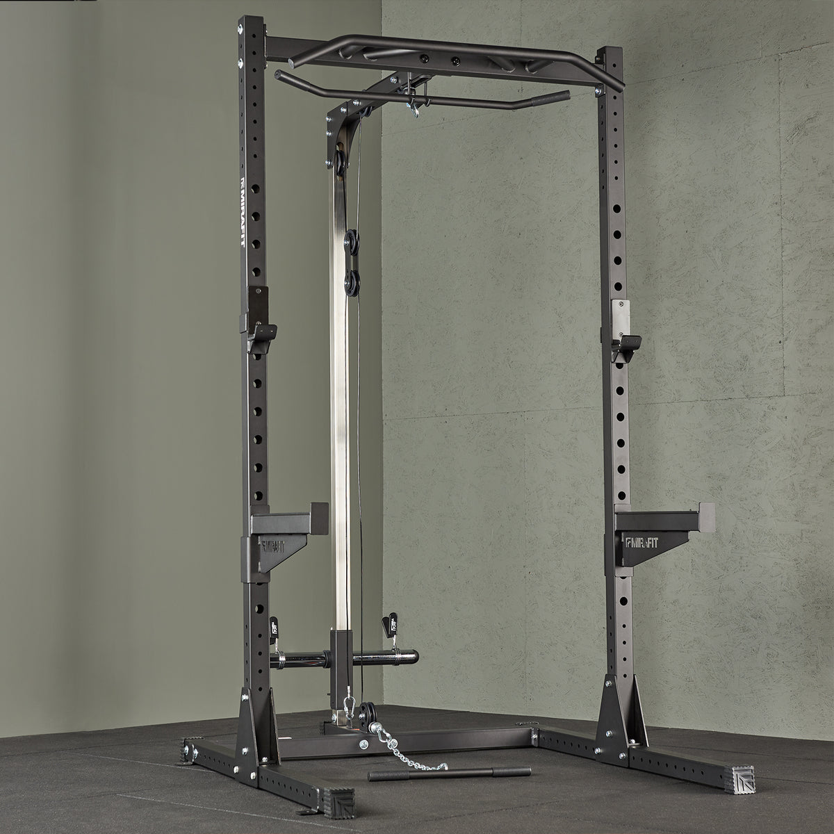 Mirafit M210 Half Power Rack with Pulley System