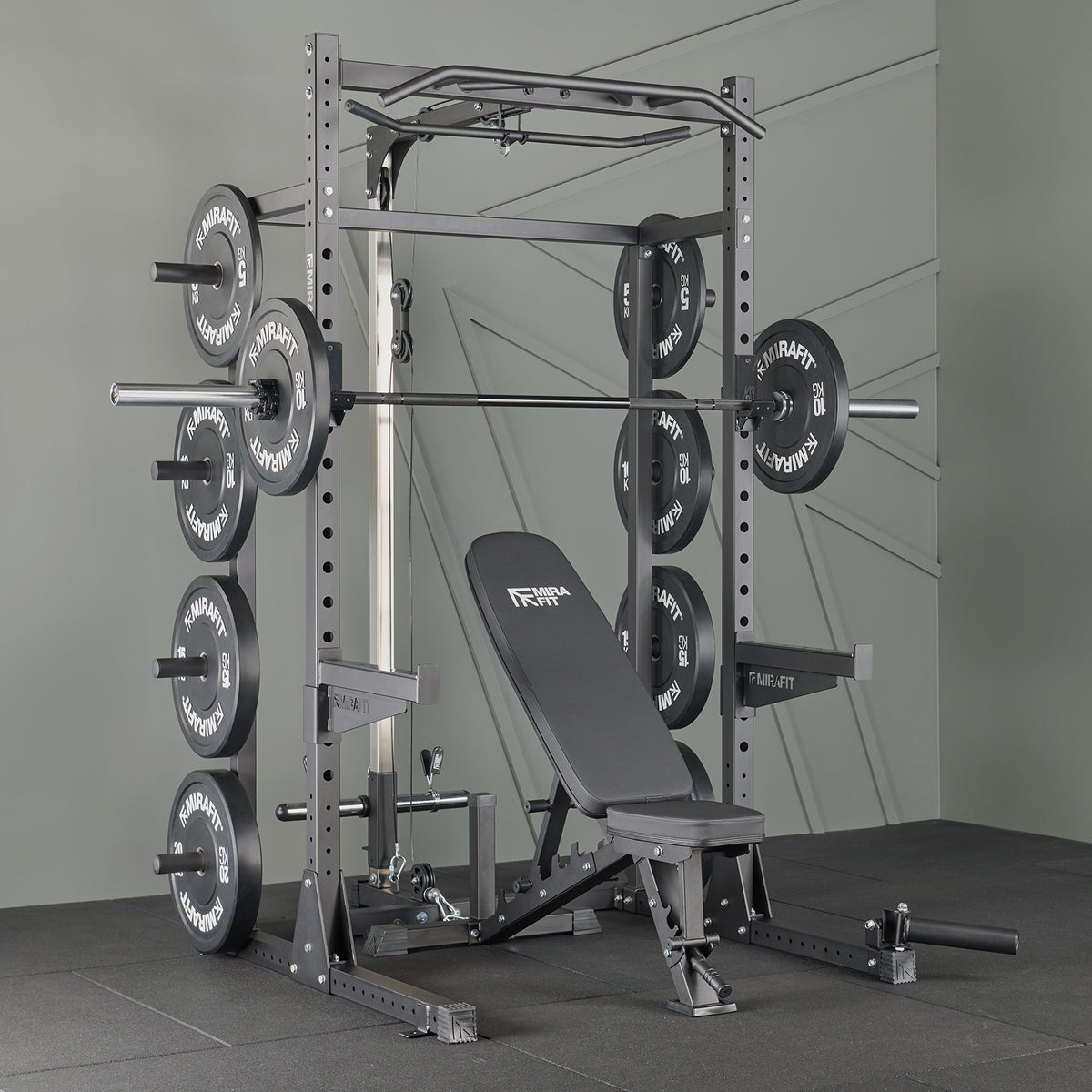 Mirafit M210 Home Gym Setup