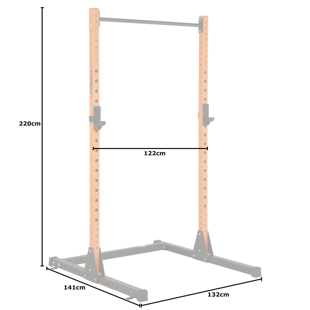 Mirafit M210 Half Power Rack