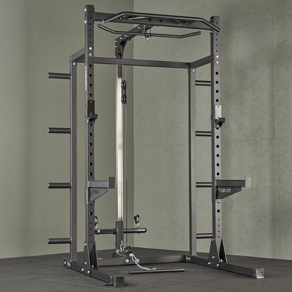 Mirafit M210 Half Power Rack with Pulley System