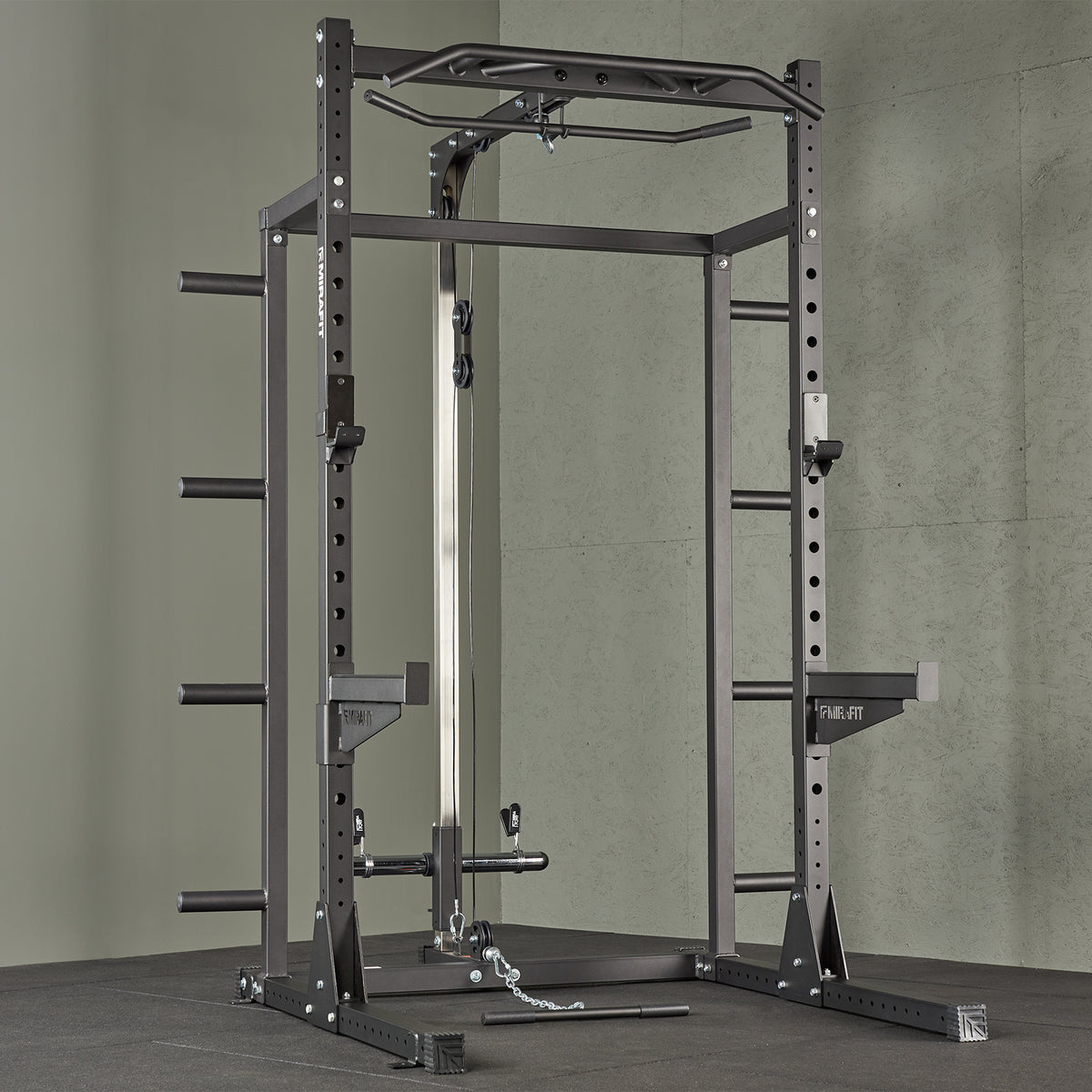 Mirafit M210 Half Power Rack with Pulley System