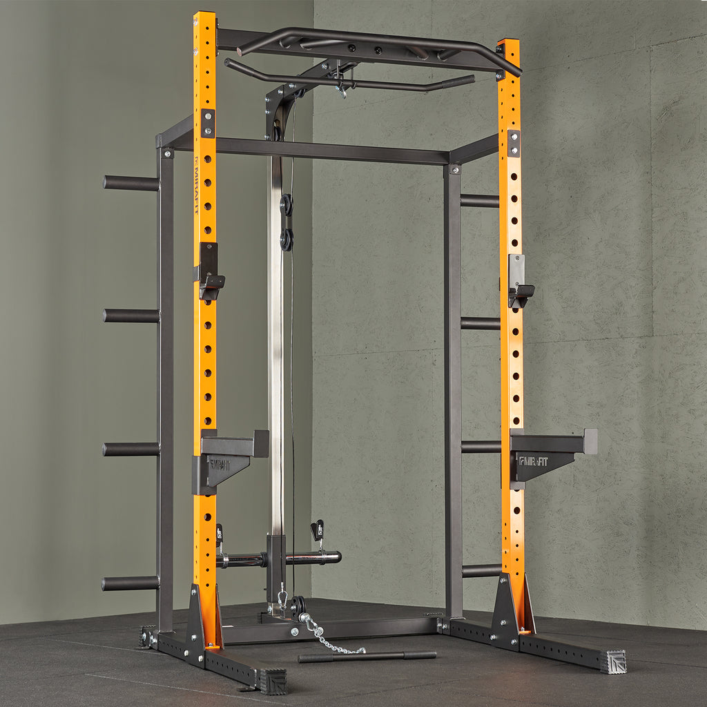 Mirafit M210 Half Power Rack with Pulley System