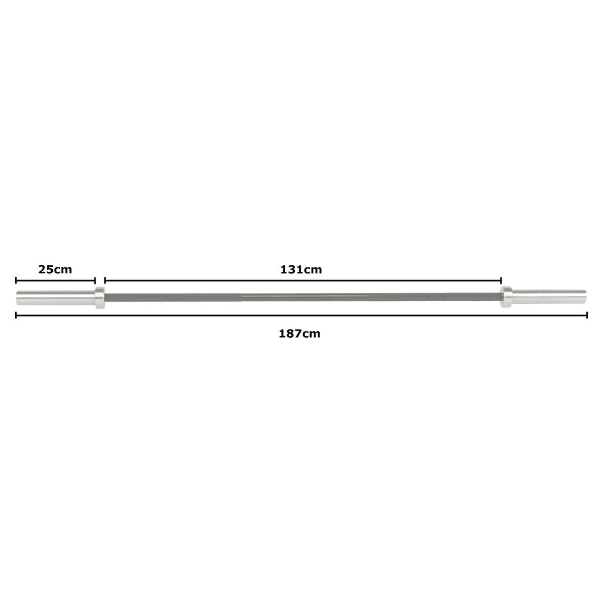 Mirafit M3 6ft International Olympic Bar