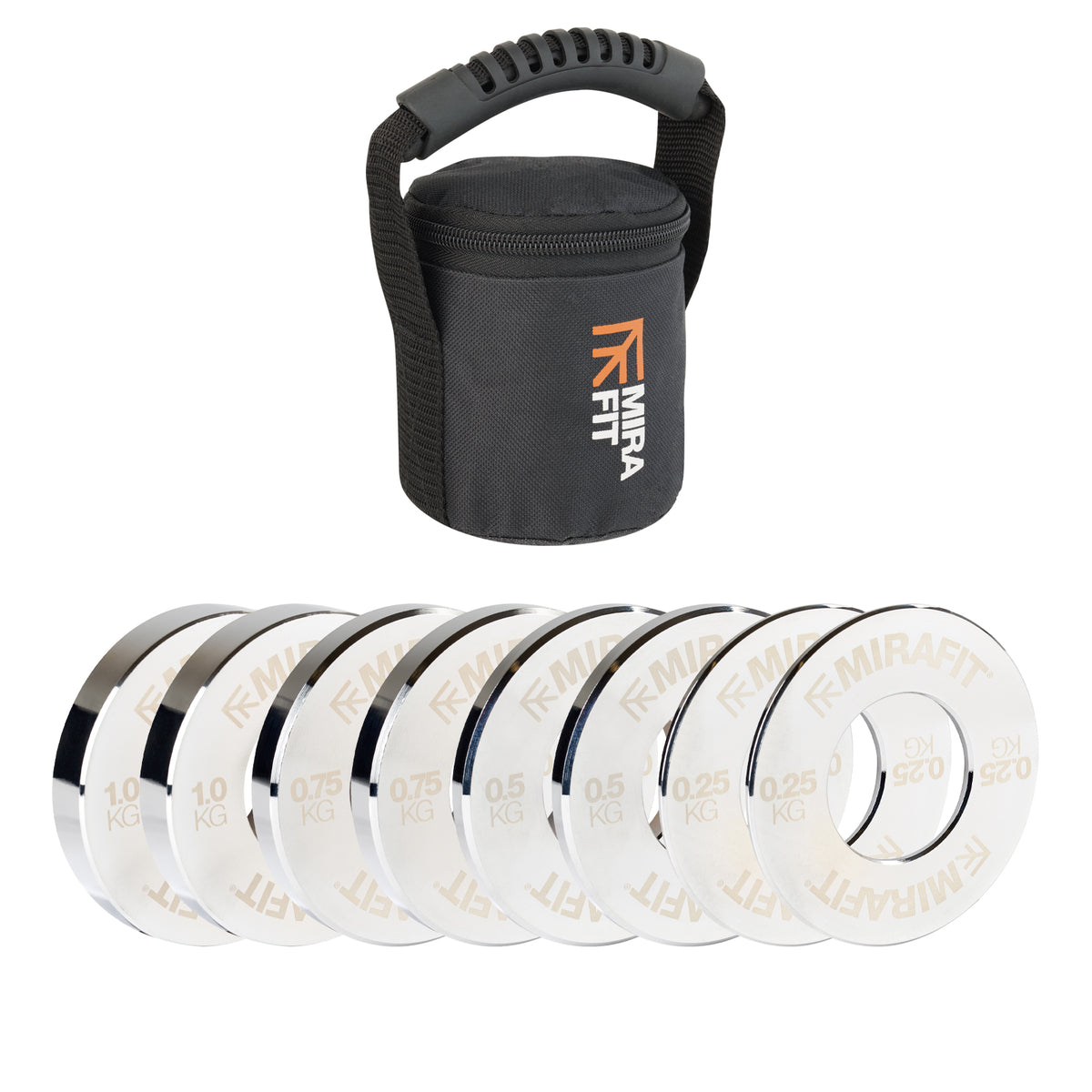 Mirafit Olympic Fractional Plates Set