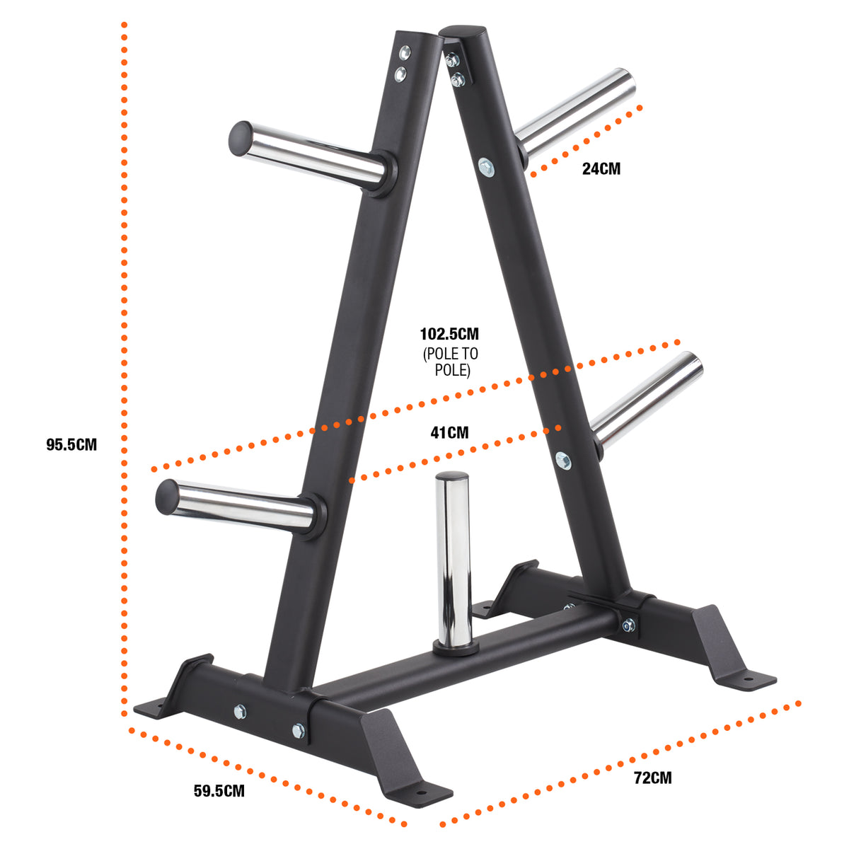 Mirafit Olympic Plate Tree
