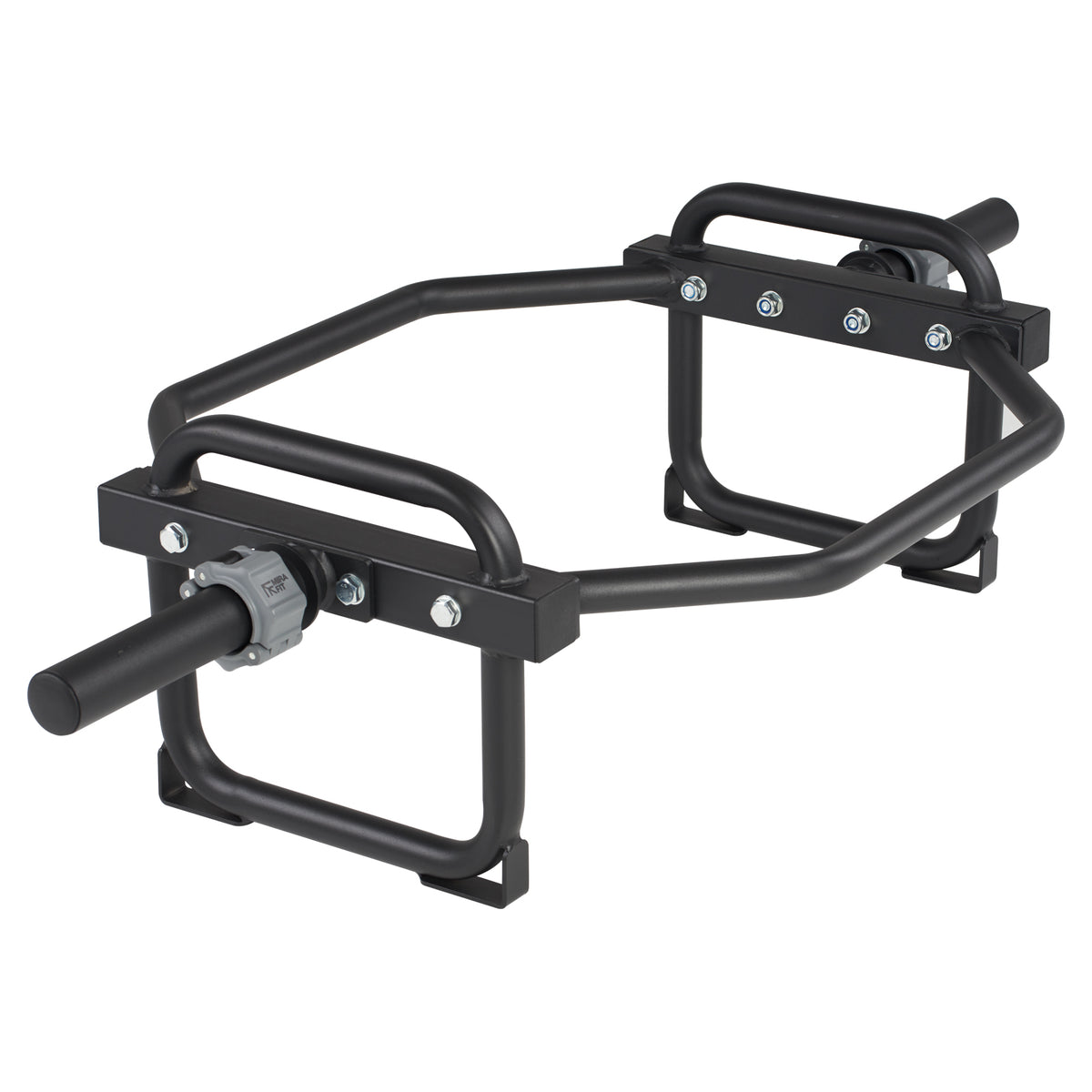 Mirafit Olympic Black Trap Bar With Stand