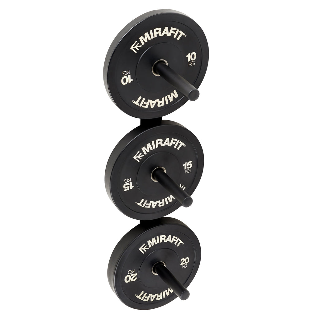Mirafit Olympic Weight Plate Wall Storage Rack