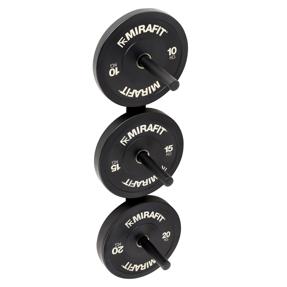 Mirafit Olympic Weight Plate Wall Storage Rack