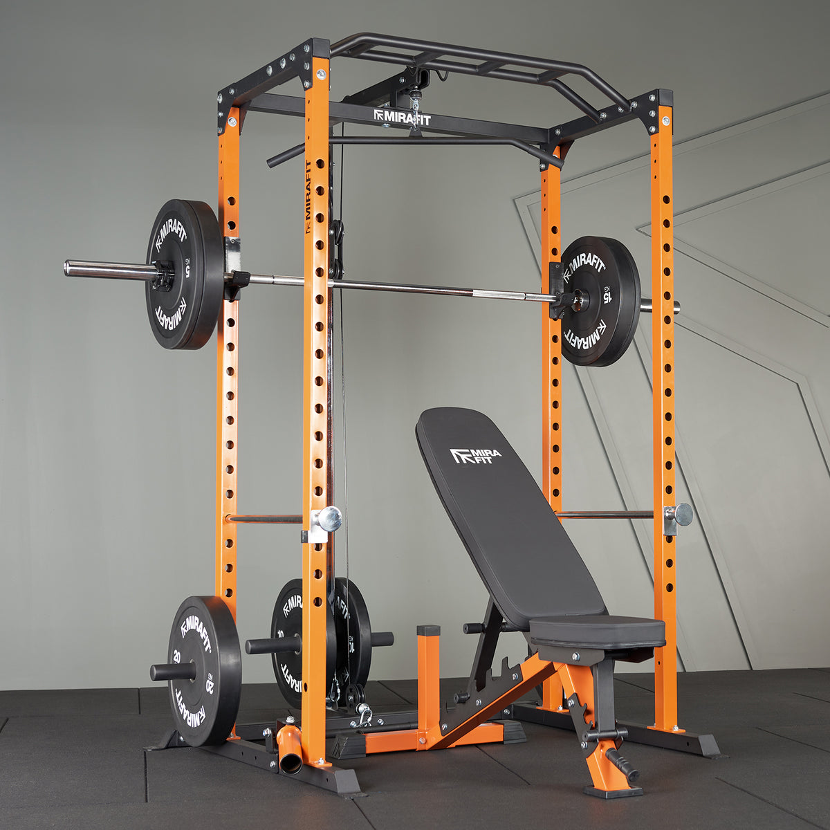 Mirafit Home Gym Rack Package