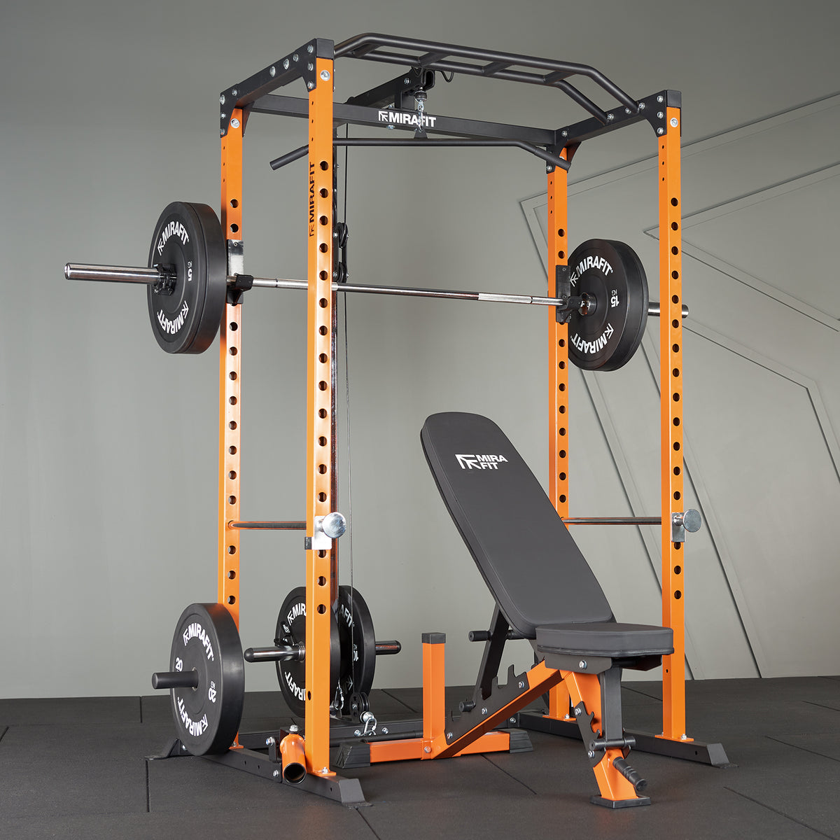 Mirafit Home Gym Rack Package