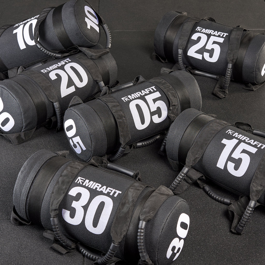 Mirafit Premium Exercise Sandbag Set with Rack