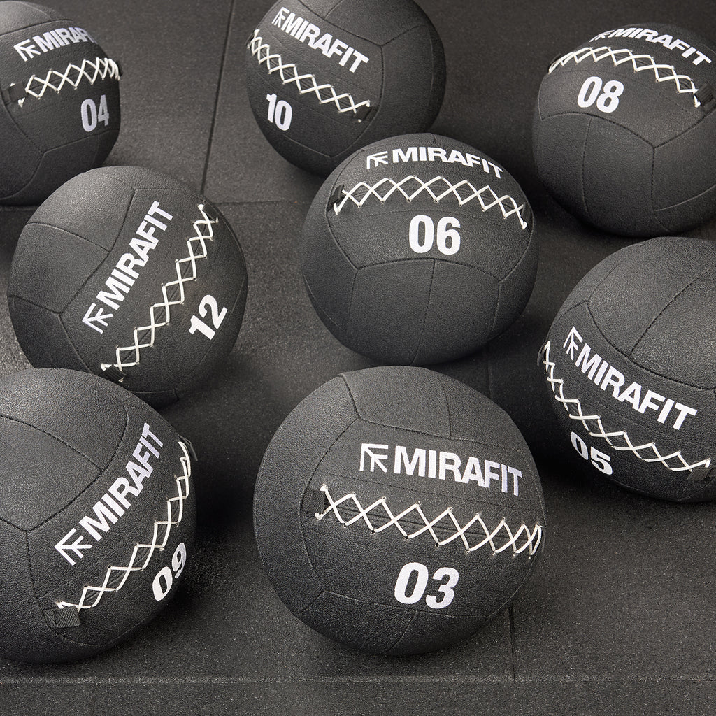 Mirafit Stitched Medicine Wall Ball