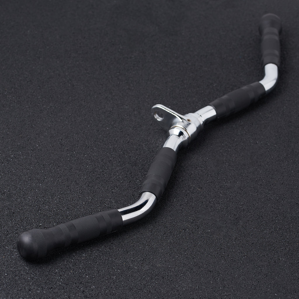 Mirafit Revolving Curl Bar Attachment with Rubber Grips