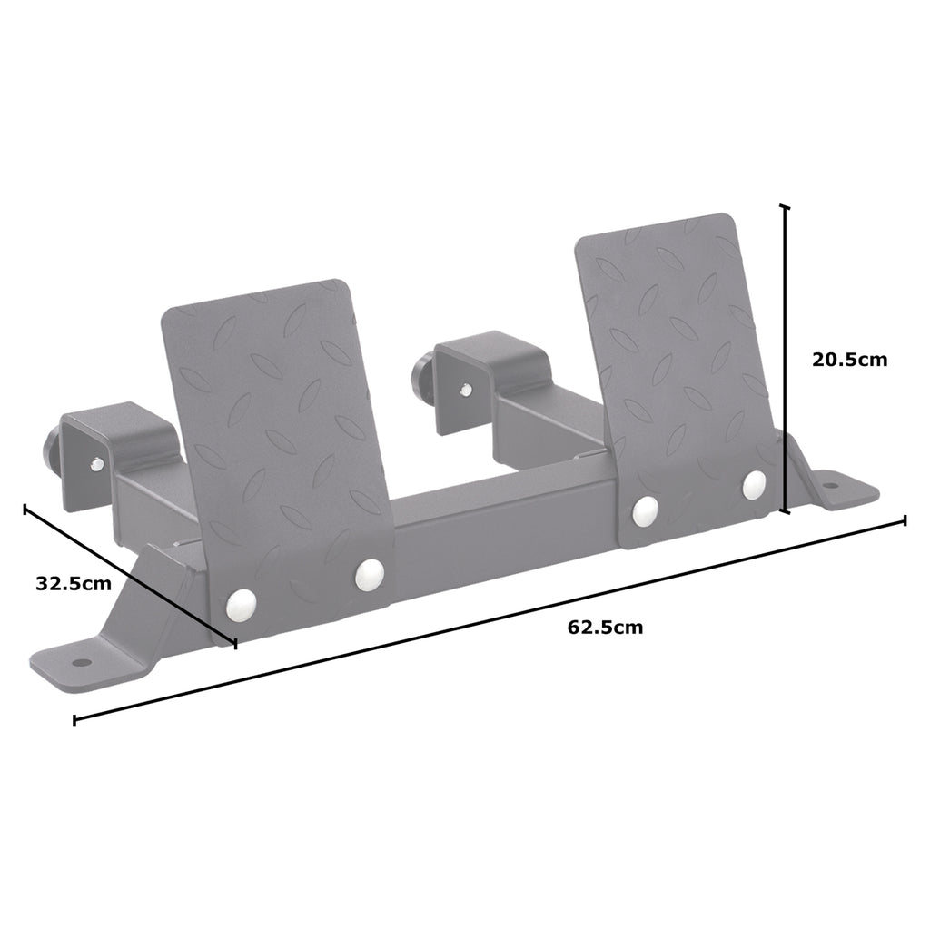 Mirafit Seated Row Foot Plate