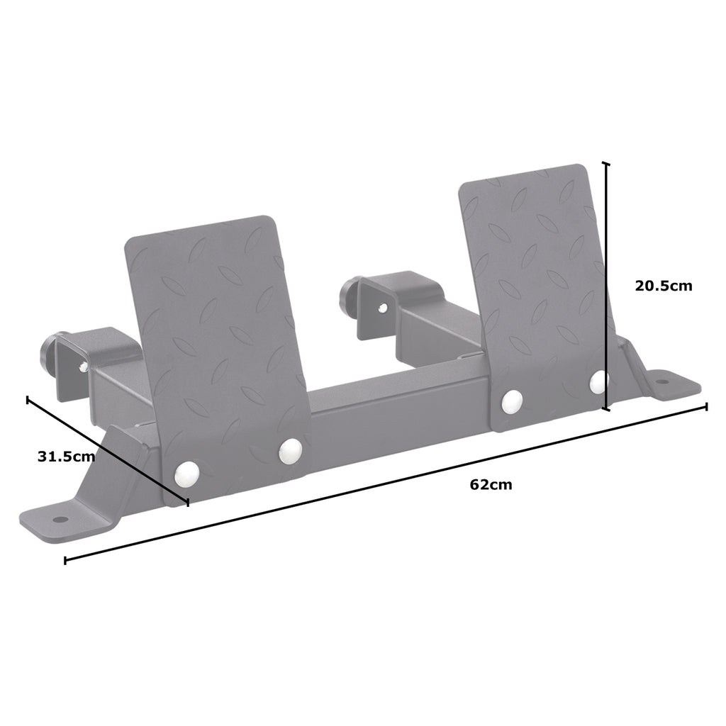 Mirafit Seated Row Foot Plate