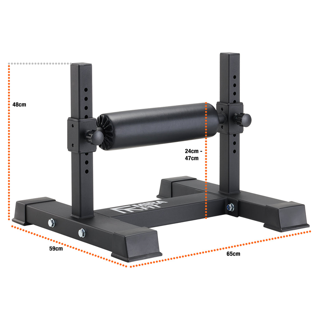 Mirafit Single Leg Split Squat Stand - Volledig Verstelbaar