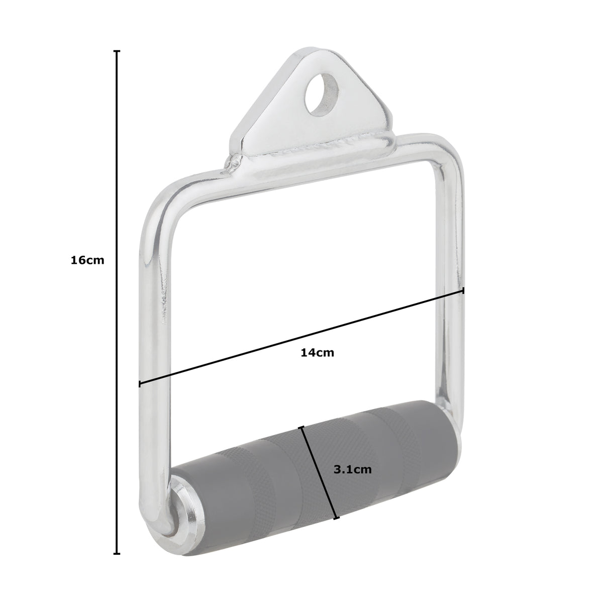 Mirafit Gym Cable Machine Attachment Set - 4 Attachments