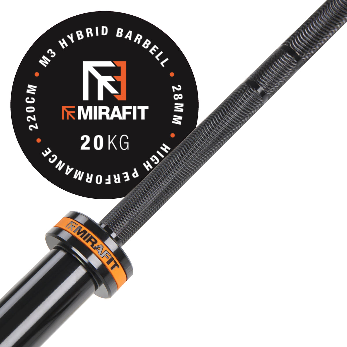 Mirafit M3 20kg Olympic Barbell