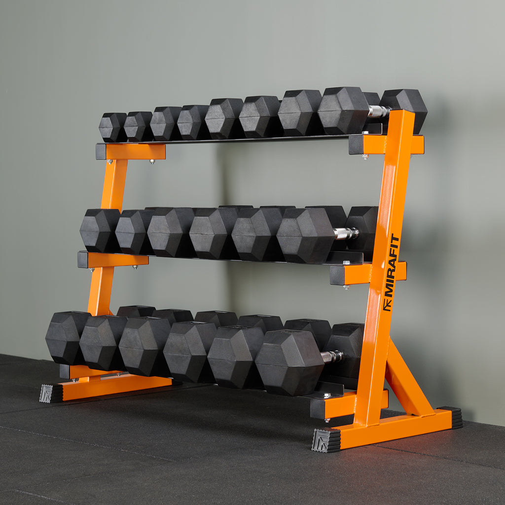 Mirafit 3-laags halterrek 400 kg