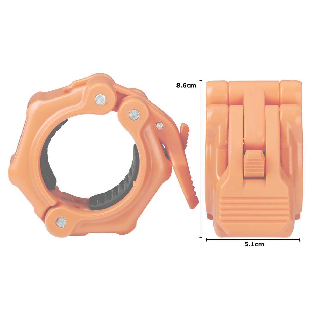 Mirafit Gen II 2" Olympic Weight Bar Quick Release Collars