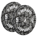 Mirafit Colour Emblem Bumper Plates