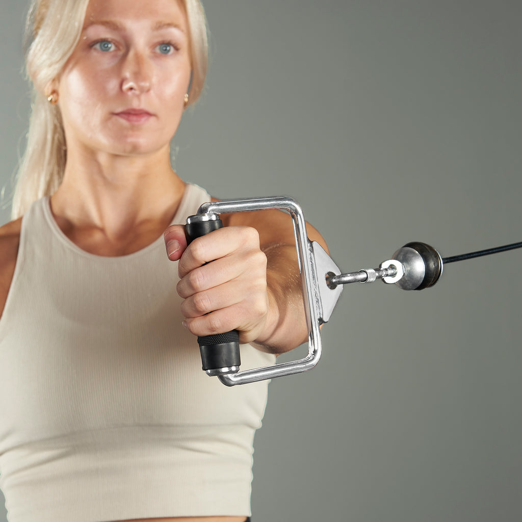 Mirafit Gym Cable Machine Attachment Set - 4 Attachments