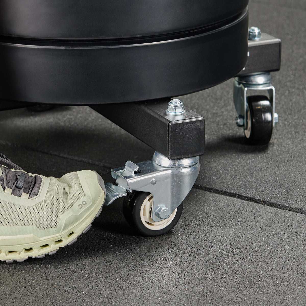 Mirafit Bumper Plate Stacker Trolley