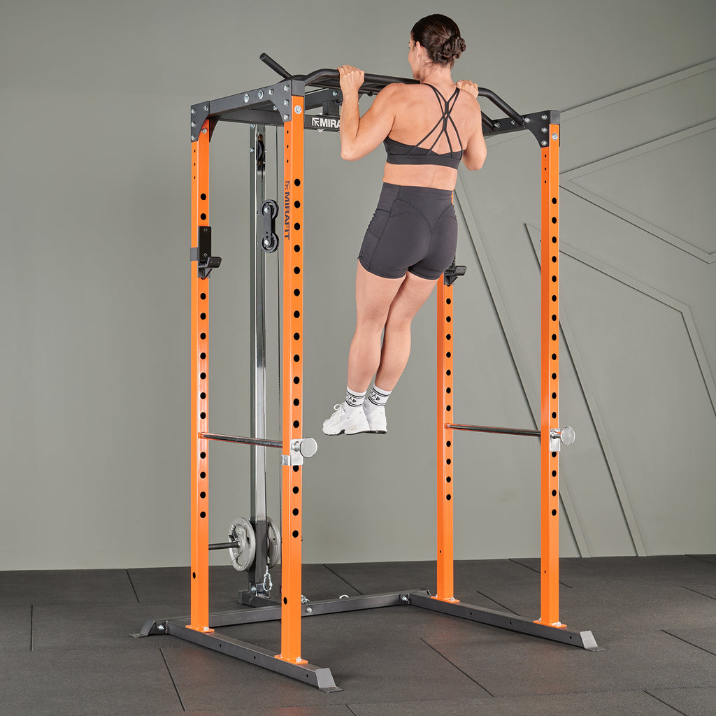 Mirafit M100 Power Rack with Cable System
