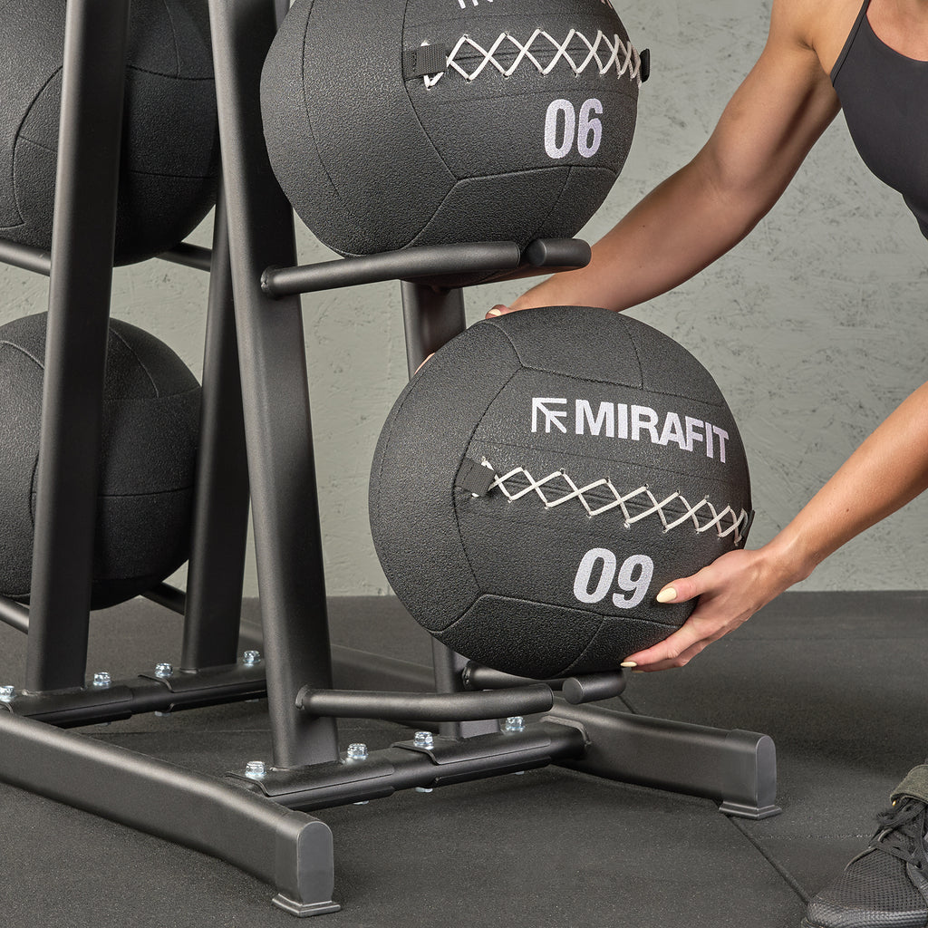 Mirafit Stitched Medicine Wall Ball