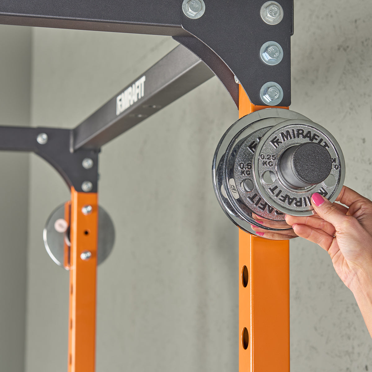 Mirafit M100 Weight Storage Poles